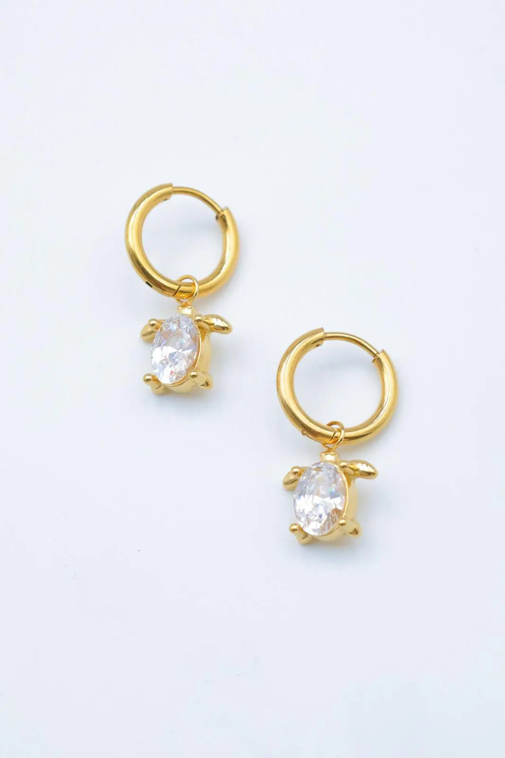 Boucles d'oreilles Miroir Diamant Bijouinox
