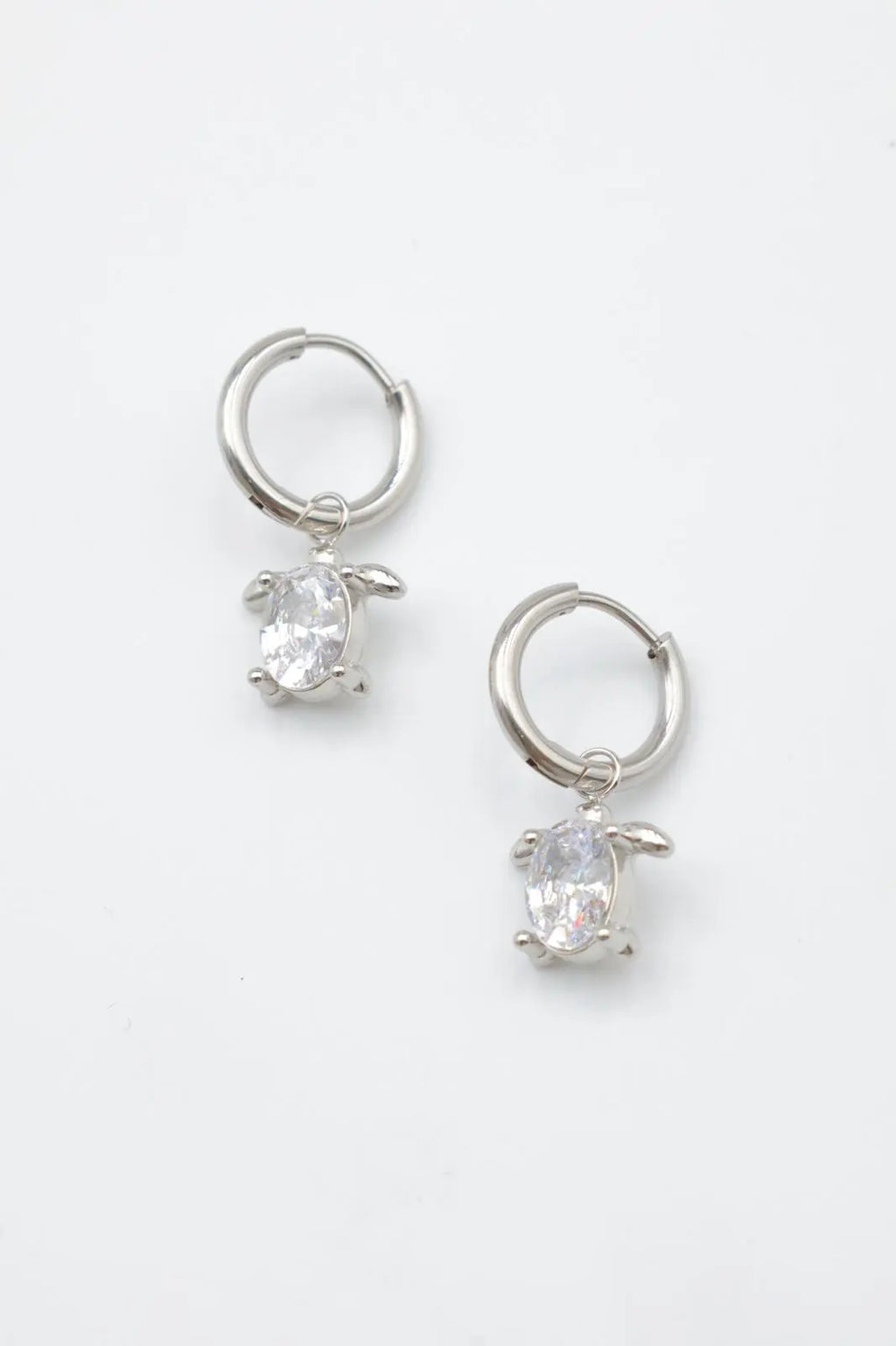 Boucles d'oreilles Miroir Diamant Bijouinox