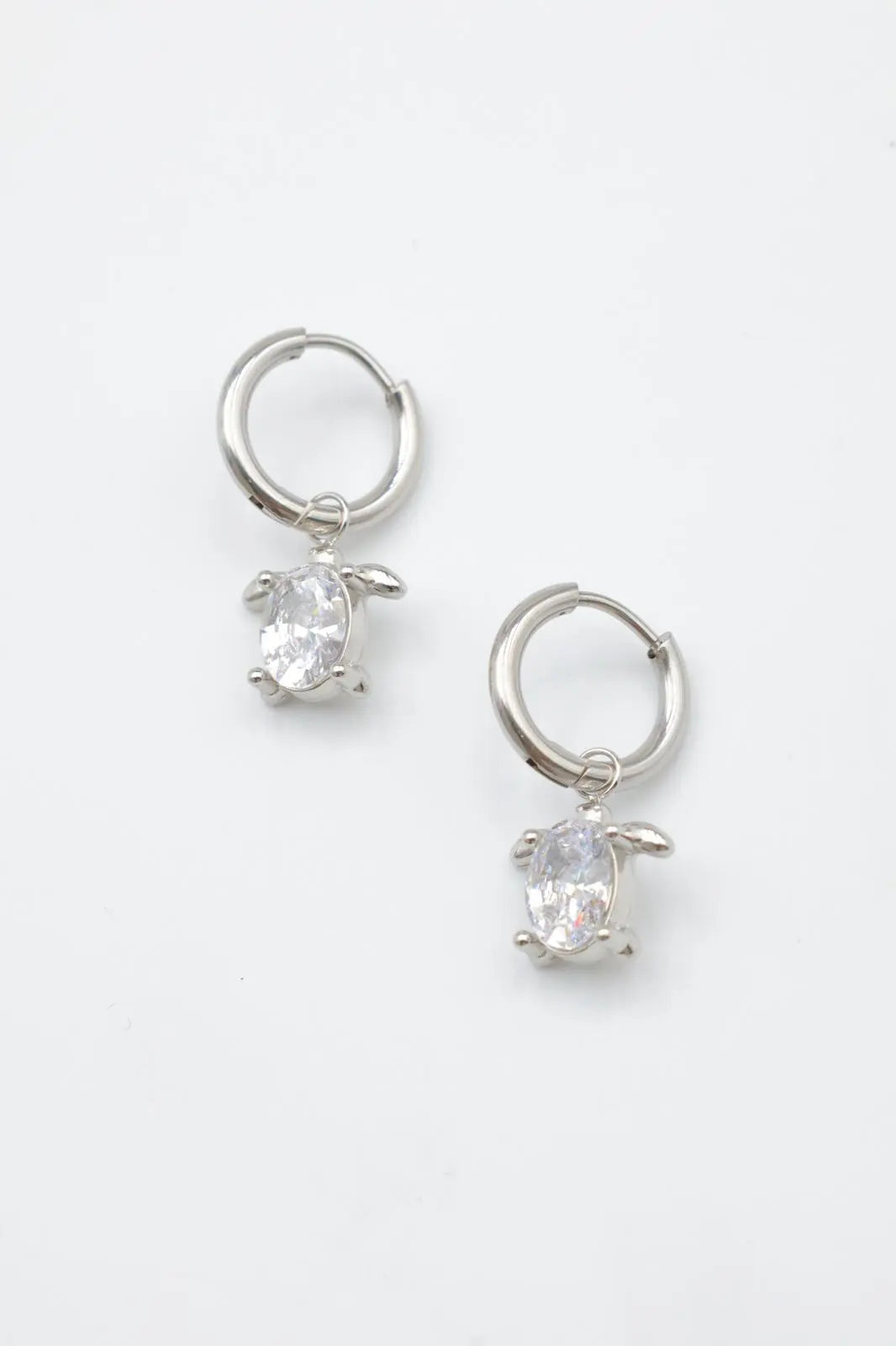 Boucles d'oreilles Miroir Diamant Bijouinox