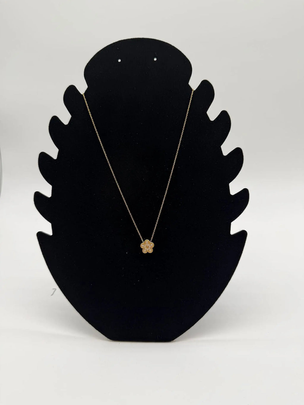 Parure Fleur Élégance en acier inoxydable - collier et boucles